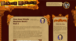 Desktop Screenshot of minutemayhem.com